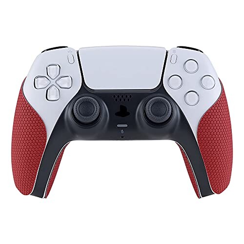 eXtremeRate PlayVital ps5コントローラーに対応する滑り止め汗吸収グリップ、ps5コントローラーに対応するソフトラバーパッドハンドルグリップステッカー、ハニカムテクスチャード加工表面 eXtremeRate PlayVital ps5コントローラーに対応する滑り止め汗吸収グリップ、ps5コントローラーに対応するソフトラバーパッドハンドルグリップステッカー、ハニカムテクスチャード加工表面