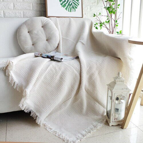 HomeFirst 北欧風 マルチカバー 長方形 130*180cm ソファーカバー 1 2 人掛け おしゃれ ブランケット ..