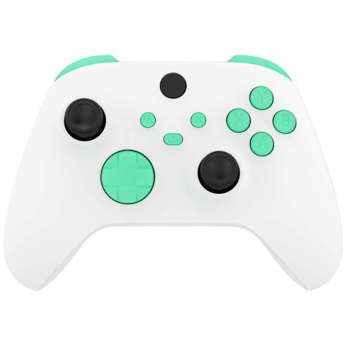 eXtremeRate Xbox Series X/Sに対応用ピュアカラーの交換ボタン、Xbox Series S&Xに対応用LB RB LT RTバンパー トリガー 十字キー ABXYスタートバック同期シェアキー eXtremeRate Xbox Series X/Sに対応用ピュアカラーの交換ボタン、Xbox Series S&Xに対応用LB RB LT RTバンパー トリガー 十字キー ABXYスタートバック同期シェアキー