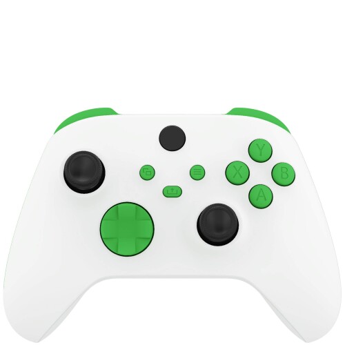 eXtremeRate Xbox Series X/Sに対応用ピュアカラーの交換ボタン、Xbox Series S&Xに対応用LB RB LT RTバンパー トリガー 十字キー ABXYスタートバック同期シェアキー eXtremeRate Xbox Series X/Sに対応用ピュアカラーの交換ボタン、Xbox Series S&Xに対応用LB RB LT RTバンパー トリガー 十字キー ABXYスタートバック同期シェアキー