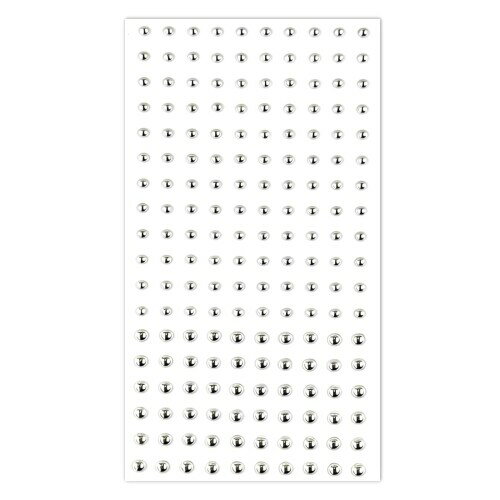 (Khers) 貼るピアス シール 穴あけ不要 ピアス ボディピアス 貼るタイプ サブカル 地雷 パンク ゴスロリ (シルバー)