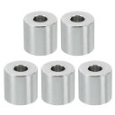 PATIKIL M6 アルミスペーサー 5個セット メタルスペーサー アルミニウム 6.2mm 内径 x 15mm 外径 x 15mm 長さ アルミスペーサー ...
