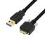 SinLoon microb֥ usb 3.0 micro b cable a - microb Micro B -USB3.0 A  ®ž 5Gbps ǡƱȽ å ѥͥޥȥåͥդ ѥ顢HDD 0.3M (ľ-ľ)