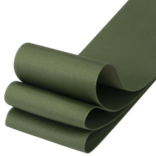 幅 50mmソリッドモスグログランリボン、ギフトラッピング、裁縫、ヘアアクセサリー、結婚式の装飾に最適 - 22メートル/巻