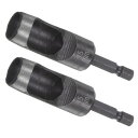 Kozelo 2個セット レザーホールパンチツール 15mm x 1/4