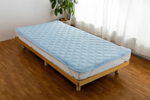 吸水速乾 敷きパッド 夏用 Q-max値0.3以上 ( 中わたには帝人マイティトップ使用 ) 雑菌の抑制 防臭 防..