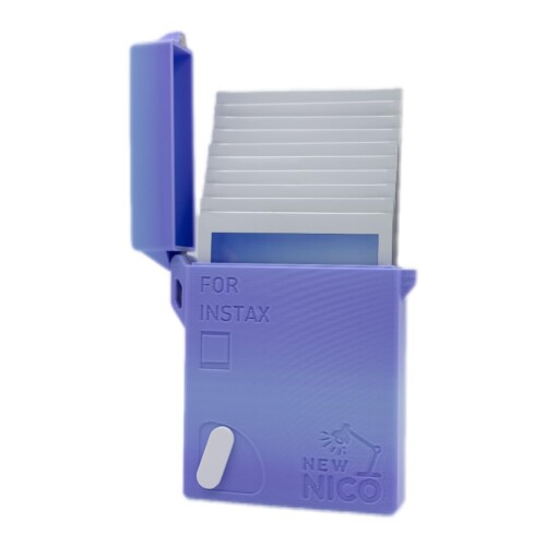 FUJIFILM 富士フイルム Fujifilm instax Square用 チェキ 収納ケース 10枚収納対応 撮影用フィルムホルダー コンパクト 携帯便利...