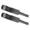 Kozelo 2個セット レザーホールパンチツール 10mm x 1/4