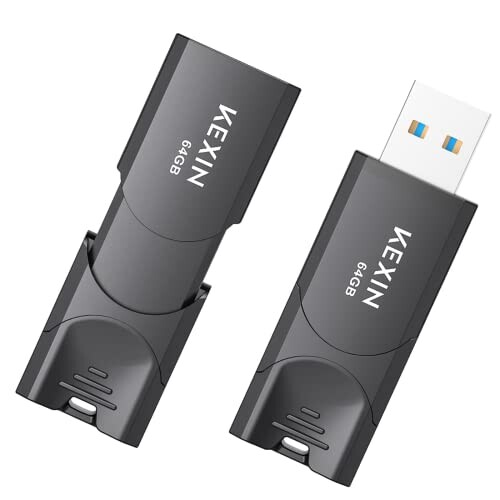 KEXIN USBメモリ 64GB USB3.0 二個セット U