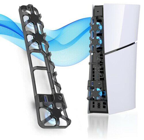 PS5 Slim 冷却ファン Blitzowl 新型PS5 ファン PS5 周辺機器 LEDライト PS5 Slim 対応 ディスク版 デジタル版 PC 兼用 PS5 Slim 冷却ファン Blitzowl 新型PS5 ファン PS5 周辺機器 LEDライト PS5 Slim 対応 ディスク版 デジタル版 PC 兼用