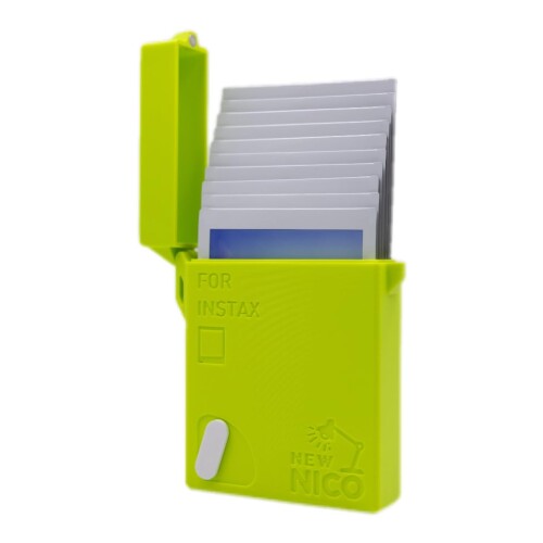 FUJIFILM 富士フイルム Fujifilm instax Square用 チェキ 収納ケース 10枚収納対応 撮影用フィルムホルダー コンパクト 携帯便利 落下..