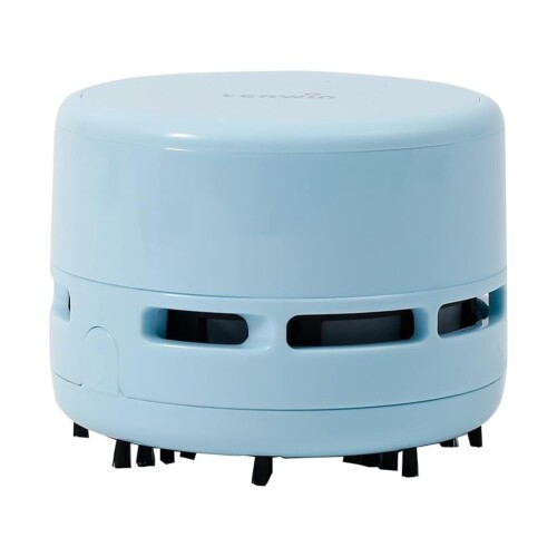 NASSIA 卓上クリーナー デスクトップ掃除機 吸引力 コンパクト コードレス デスククリーナー 卓上掃除機 キーボードクリーナー 掃除用品 プレゼント (ブ...