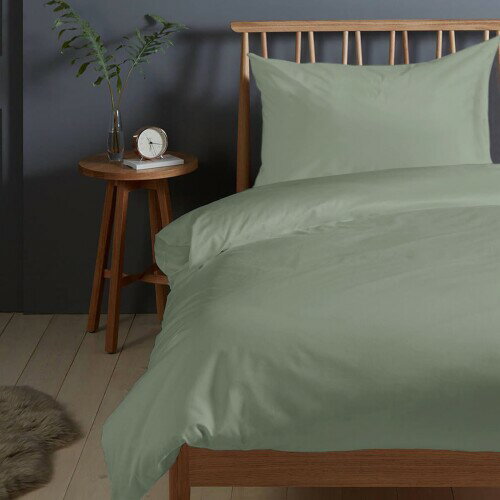 Pizuna (ピズナ) 100%コットン製 高級シングル用 寝具セット2点組 - 天然綿400スレッドカウント ホテル品質 長繊維（ロングステープル）サテン織り、洗濯機対応 ベッドリネン - 内容: 掛け布