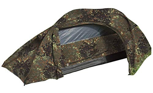 Mil-Tec テント 一人用 One Man TENT RECOM - BW FLECTARN Camo 迷彩