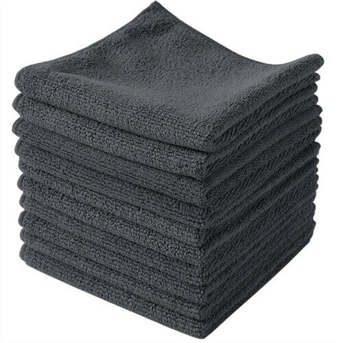 NiKiByshマイクロファイバークロス ふきん 掃除用タオル 厚手 強力吸水 速乾 ぞうきん クリーニングタオル キッチンタオル 業務用 床 家具 洗車 雑巾 食器 窓鏡 台拭き