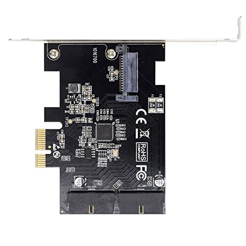 xiwai PCI-E 1X - 19s 20s USB 3.0 wb_[ GNXvXJ[h USBtgplA_v^[ VL805 fXNgbvRs[^}U[{[hp