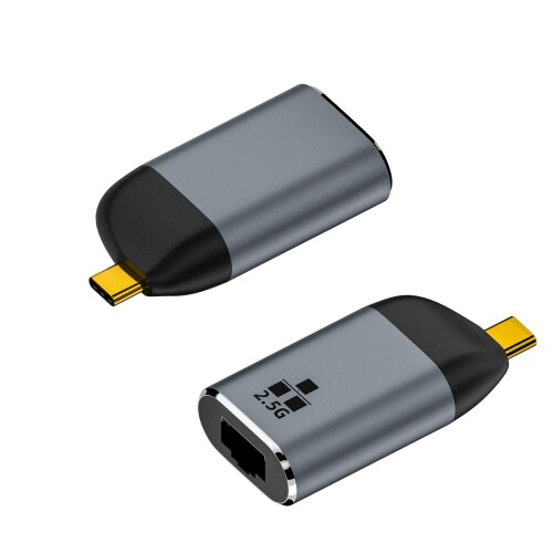 Fujiba LLANA_v^[ 2.5Gbps ʐM USB Type C to RJ45 2500Mbps MacBook Pro, iPad Pro, XPS, Microsoft Surface ProΉ