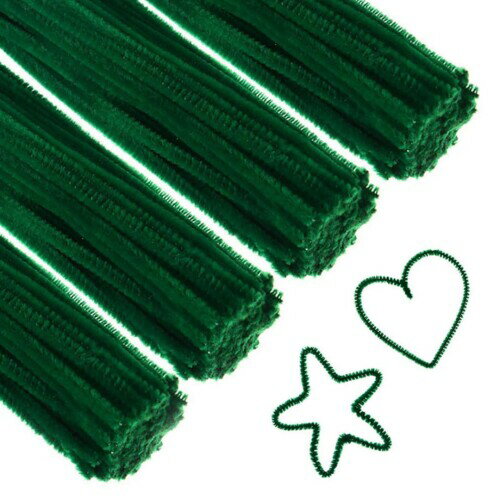 手芸モール 工作モール グリーン