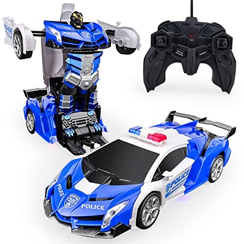 Huang Yem ラジコンカー 車おもちゃ スタントカー 警察車 充電式 リモコン RCカー モデルカー ロボットに変身でき 2.4GHz LED搭載 360度回転 こども向け 子供おもちゃ 誕生日 クリスマス プレゼント 「2 in 1ロボットに変身できラジコンカー」このおもちゃはラジコンカー だけでなく、車とロボットと結合して2 in 1ロボットに変身できることのラジコンカーです。 「2.4 GHzリモコンRCカー」2.4 GHzの送信機システムので、数の車両が同時にプレイしているときに信号の干渉を防ぐことができます。リモコンを操作して、1つのボタンでラジコンカーはロボットに自動的に変身できます!リモコンでラジコンカーが左、右、前方と後方に操作することができます。小回りも効きますので、室内で遊ぶには最適です。 「こども向けラジコンカー」子供がラジコンカーをコントロールしながら、好奇心を刺激し、ラジコンおもちゃに興味が湧いてきます。スマホをいじる、テレビにハマる時間を減らすことができます。 「充電式車おもちゃ」環境保護の観点からうちのラジコンカーは充電池を採用しましたが、付属されたUSBケーブルで速く充電できます。完全なチャージした後、45分に操作することができます。 「プレゼントに最適」面白いロボットに変身できラジコンカー、誕生日プレゼント、クリスマスプレゼント、子供へのご褒美、子供の日などのお祝いの贈り物としておすすめします。また海外輸入品のため、運送途中による破損が発生する場合があります。プレゼントをする前にチェックしてください!破損が生じた場合、返品・商品交換をお申し込んでください。またはカスタマーサービス・出品者メッセージへご連絡ください。) 商品コード57068839440商品名Huang Yem ラジコンカー 車おもちゃ スタントカー 警察車 充電式 リモコン RCカー モデルカー ロボットに変身でき 2.4GHz LED搭載 360度回転 こども向け 子供おもちゃ 誕生日 クリスマス プレゼント型番HY-10※他モールでも併売しているため、タイミングによって在庫切れの可能性がございます。その際は、別途ご連絡させていただきます。※他モールでも併売しているため、タイミングによって在庫切れの可能性がございます。その際は、別途ご連絡させていただきます。