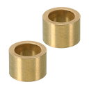 PATIKIL M14真鍮スペーサー 2個セット メタルスペーサー真鍮14mm 内径 x 20mm 外径 x 15mm 長さ 5/9