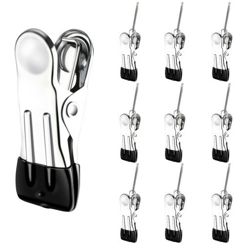 MITUKEモノクリップ 洗濯バサミ 洗濯ばさみ 洗濯ピンチ ステンレス製 錆びに強く ノンスリップ すべら..