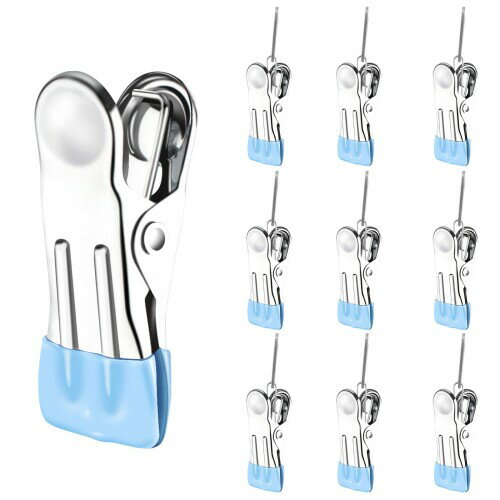 MITUKEモノクリップ 洗濯ばさみ 洗濯バサミ 洗濯ピンチ ステンレス製 錆びに強く ノンスリップ すべら..