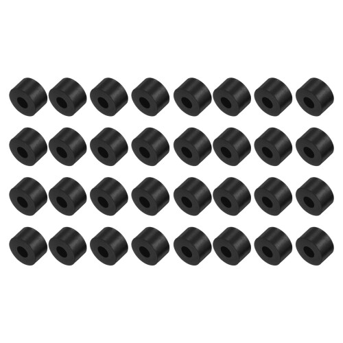 Kozelo 32個 ゴムスペーサー (10x15x25mm) 防振アイソレーションパッド 家庭用車両ボートアクセサリー ..