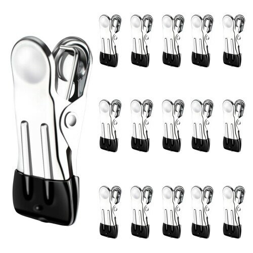 MITUKEモノクリップ 洗濯バサミ 洗濯ばさみ 洗濯ピンチ ステンレス製 錆びに強く ノンスリップ すべら..