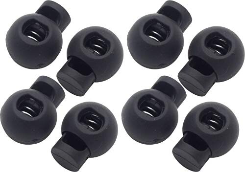 (オーディオファン) スプリング コードストッパー 8点セット 丸形 M ゴム紐止め コードエンド コードロ..