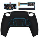 eXtremeRate ps5コントローラーBDM-010&BDM-020に対応用プログラムできる背面パドルRISE4リマップキット、純色プラスティック製ps5...