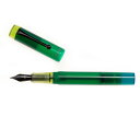 OPUS 88 オーパス 88 万年筆 Demonstrator 2024 Green Demo グリーン デモ グリーンデモンストレーター PVDコート ブラ...