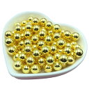 手芸パール 金色 穴無し ツヤ有り 6mm100個 8mm50個 2サイズ合計150個セット / ゴールド ハンドメイド アクセサリーパーツ /金色パール (合...