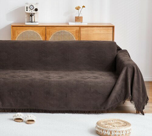 HomeFirst マルチカバー 長方形 大判 180*300cm 北欧風 マルチカバー ソファーカバー 肘付き 肘なし 多..