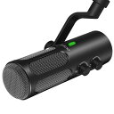 FIFINE ダイナミックマイク USB/XLR接続可能 単一指向性 ノイズ低減 USBケーブル付属 PC/プレステ/オーディオミキサー対応 ステレオミニ端子 ミュート機能 ライブ配信 ポッドキャスト ボーカ
