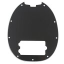 Musiclily 9穴 Musicman Stingray ベース用 ピックガード 、3プライブラック