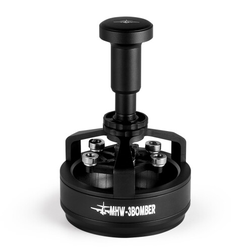 MHW-3BOMBER エスプレッソニードル 58mm WDTツール 高度調整可能 マグネット 0.25mm 14本針 コーヒー ..