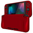 PlayVital Nintendo Switchに対応用アップグレードされたケースグリップカバー、ドックに対応できて、Nintendo Switchに対応用人...
