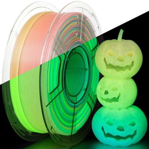 IEMAI レインボー蓄光PETGフィラメント 1.75mm 1KG、高速色変化グラデーション発光3Dプリンターフィラメント、高輝度、きれいに巻かれて印刷しやすい、精度+/-0.02mm 【長時間持続する発光効果】IEMAIのレインボー蓄光PETGフィラメントは、光エネルギーを素早く吸収する高品質の蛍光材料を配合しています。太陽光や紫外線にしばらく当てることで、より鮮やかな発光効果が得られ、暗闇で鮮やかに輝きます。ハロウィン、クリスマス、パーティー、ゲームルーム、ご自宅の装飾に最適です。 【耐久性と信頼性の高い印刷性能】高品質のPETGで作られたこのPETG蓄光フィラメントは、PLAの印刷のしやすさとABSの強度を兼ね備えています。優れた強度、柔軟性、耐衝撃性を備え、機能部品、芸術的な装飾、耐久性のあるクリエイティブプロジェクトに最適です。 【スムーズで安心の印刷】+/- 0.02mmの精度公差と0.2%未満の吸湿率で設計されたIEMAIグローPETGフィラメント1.75mmは、目詰まり、気泡、糸引きのないスムーズな押し出しを実現します。低収縮性と優れたベッド密着性により、毎回均一で完璧な印刷を実現します。 【ほとんどのFDM 3Dプリンターに対応】?ヒント:最良の結果を得るには、印刷前にPETGフィラメントを70[度]で8〜10時間乾燥させてください。IEMAI発光3Dプリンターフィラメントは、Creality、Bambu Lab、AMS、AMSLite、Anycubic、Elegoo、FlashForgeなど、ほとんどのFDM 3Dプリンターに対応しています。推奨ノズル温度:240〜260[度]。ホットベッド温度:60〜70[度]、印刷速度:30〜100mm/秒 【防湿包装】グローフィラメントは機械で巻き取られ、丁寧に巻かれ、絡まりがないよう厳密な検査を受けています。また、乾燥剤と共に真空密封されているため、乾燥状態を保ち、吸湿を防ぎます。 1. IEMAI 暗闇で光るPETGフィラメントの性能特性: (1) 光への露出後、長時間持続する発光 (2) 暗い環境でも高輝度で均一な発光 (3) 優れた靭性、剛性、耐衝撃性 (4) スムーズな押し出しと低収縮による安定した印刷 (5) 優れた耐薬品性と耐湿性 2. プレミアム素材品質:IEMAIの3Dプリンターフィラメントはすべて100%バージンPETG製で、リサイクルや再研磨された素材は一切使用していません。これにより、あらゆるプロジェクトで一貫した色、安定した性能、高品質の印刷結果が保証されます。 3. 真空密封包装:各フィラメントロールは乾燥剤とともに真空パックされており、吸湿を防ぎ、最適な印刷条件を維持します。 乾燥が必要な場合は、最高の発光と印刷性能を確保するために、使用前に 70°C で 8〜10 時間乾燥させてください。 4. 推奨印刷設定: 印刷速度: 30〜100 mm/s、(2) 印刷温度: 240〜260°C、(3) 加熱ベッド温度: 60〜70°C、(4) 最良の結果を得るには、清潔で乾燥した造形面と適切なベッド接着方法を使用してください。 5. 保管および梱包の詳細: 直射日光や湿気を避け、涼しく乾燥した場所 (約 20°C) に保管してください。パッケージ内容:グローPETGフィラメント1スプール、寸法:200 x 200 x 60 mm、内径:78mm、正味重量:1kg/2.2lb 6. 幅広い互換性: IEMAIグローPETGフィラメントは、Creality、Bambu Lab、Anycubic、Elegoo、FlashForgeなど、ほとんどのFDM 3Dプリンターと互換性があります。ハロウィーン、クリスマス、クリエイティブアートプロジェクト、ゲームルームの装飾、機能的な発光パーツなどに最適です。 商品コード57081513475商品名IEMAI レインボー蓄光PETGフィラメント 1.75mm 1KG、高速色変化グラデーション発光3Dプリンターフィラメント、高輝度、きれいに巻かれて印刷しやすい、精度+/-0.02mm型番JP-Glow PETG Rainbowカラー蓄光PETG虹色1kg※他モールでも併売しているため、タイミングによって在庫切れの可能性がございます。その際は、別途ご連絡させていただきます。※他モールでも併売しているため、タイミングによって在庫切れの可能性がございます。その際は、別途ご連絡させていただきます。