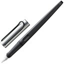 LAMY(ラミー)joy AL 万年筆 - 人間工学に基づいたグリップと磨き上げられたスチール製のペン先 線幅 1.9 mm - リボンニブ(ribbon nib) カリグラフィー万年筆 - LAMY T 10 ブルー インクカート