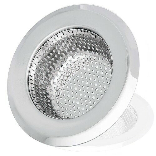 はいすいこう ゴミ受け ステンレス 排水口サイズ：約68-105mm 流し用 排水口カバー パンチング 風呂シンク バスルーム用 ヘアキャッチャー 流し用ゴミカゴ 抗菌 排水口 ゴミ受け (L(排水口