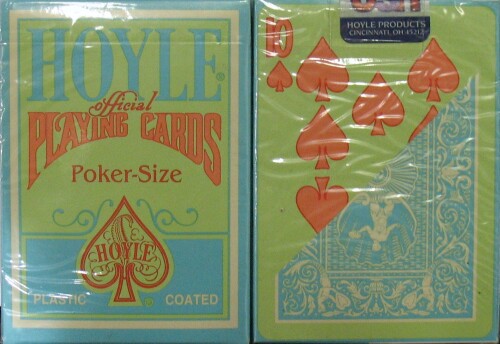 Bicycle ȥץۥ륰꡼Хå󥸥ԥåץǥå Hoyle Green Back Orange Pips Deck Playing Cards