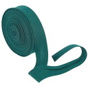 BENECREAT 10m/巻 幅広両折バイアステープ 幅18mm パイピング縁取り装飾 バイアステープ ふちどり コットンツイル コットンリボン 縫製/縁取り/パイピングキルティング用 DIY用 シーグリーン