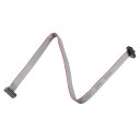 DMiotech 2パック 20cm長 1.27mmフラットリボンケーブル IDC 10ピンコネクタ