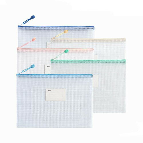 Mikankawa A5եХå åѡ ɥȥե ƩPVCåǼ 5 5PCS ɿ   å ݥ ʸ˼  ٥դ (5, A5)