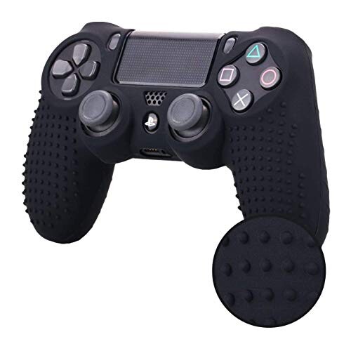 RDFJ PS4コントローラー用 保護ケース 滑り防止 シリコンスキン プロテクト ケース 保護カバー プロテクトフレーム for Play Station 4 Controller (ブラック) RDFJ PS4コントローラー用 保護ケース 滑り防止 シリコンスキン プロテクト ケース 保護カバー プロテクトフレーム for Play Station 4 Controller (ブラック)