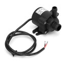 DC 水中ウォーターポンプ、DC 12V マイクロウォーターポンプ 350L/h 6.5W 耐摩耗性プラスチック水中ポンプ