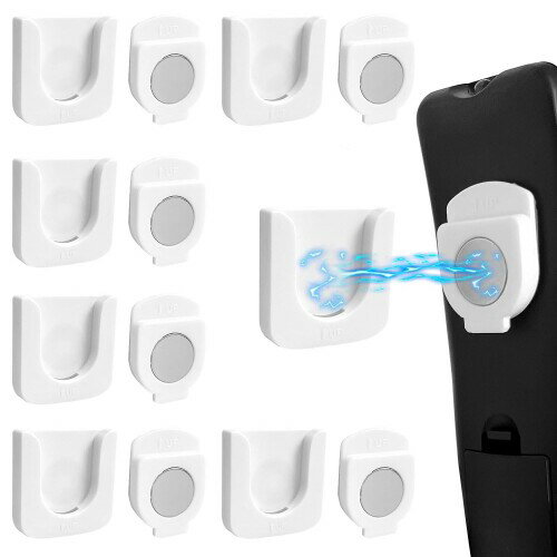 磁気リモコンホルダー ウォールマウント リモコン 壁掛け 6個入り リモコンラック 壁掛け マグネットフ..