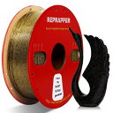 RepRapper Glitter PLA 3Dプリンターフィラメント グリッターPLA 寸法精度+/-0.03mm、1.75mm径 3Dプリンター用 正味量1...