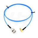 HangTon BNC - Microdot 10-32ケーブル 加速度計トランスデューサー 音響振動テスト用 (30cm 角度付き)