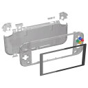 eXtremeRate switch liteに対応用クリア素材のDIY互換するケースシェル、任天堂switchライトコントローラー修理キットハウジング/スクリーンフィルム付き、switchライトに対応用カスタムケース(2)